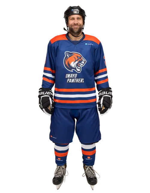  Modellen er 175 cm høy og har på seg størrelse L